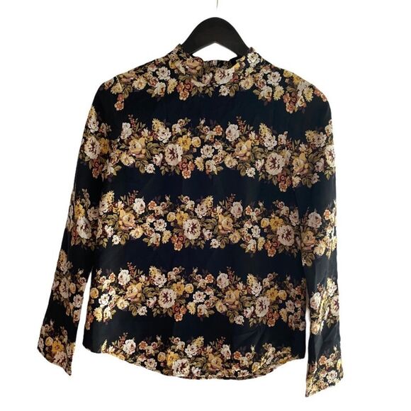 Wayf Tops - Wayf‎ Polyester Floral Blouse